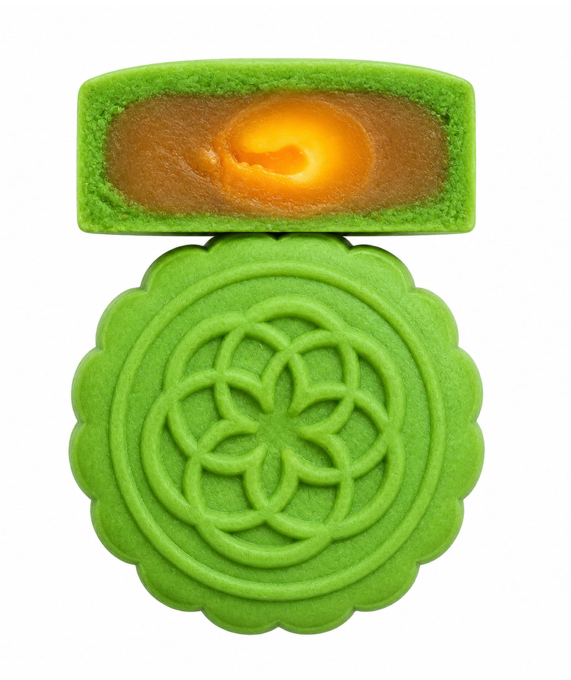 Honey Osmanthus & Salted Egg Yolk mooncake